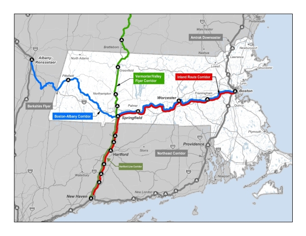 Compass Rail Corridor Map