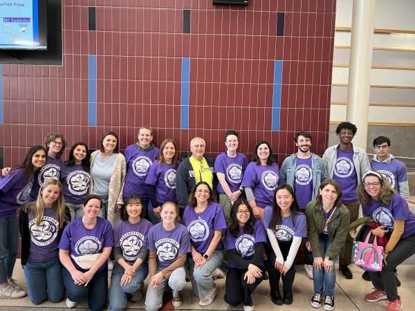 Photo of a group of adults at the WTS-Boston Transportation YOU Summit