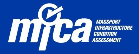 Logo for Massport Infrastructure Condition Assessment (MICA).