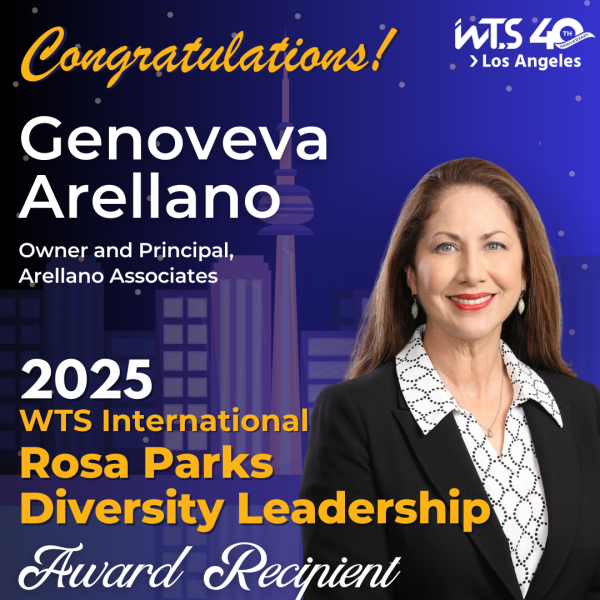 Genoveva Wins 2025 WTSI Rosa Parks Diversity Leadership Award