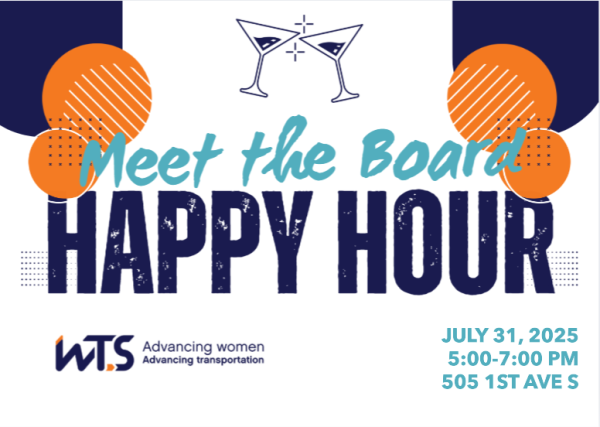 Meet the Board Happy Hour. July 31, 2025. 5 - 7 pm.505 1st Ave. S.