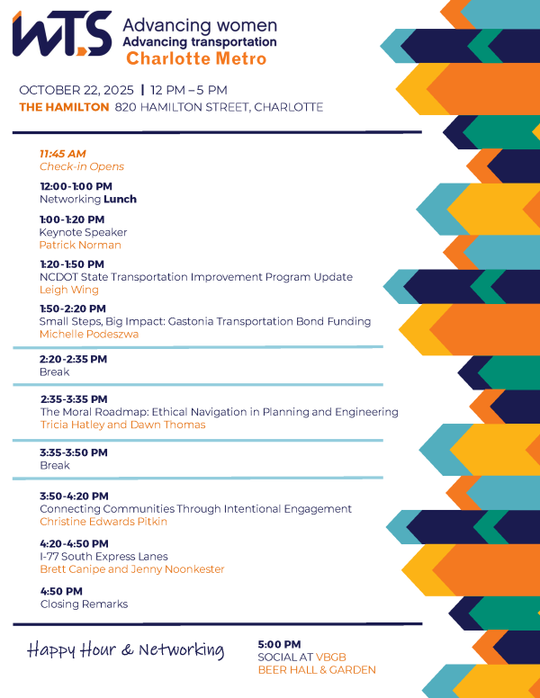 WTS Charlotte 2025 Fall Mini-Series Agenda