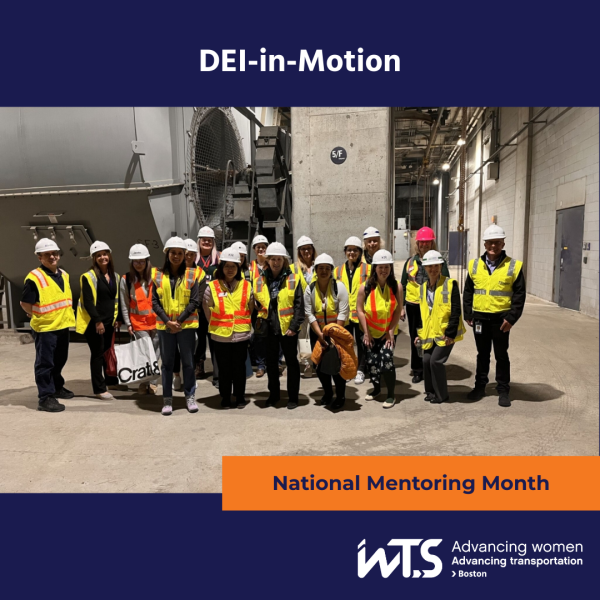Image of group in PPE for DEI national mentoring month