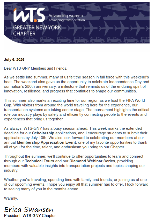 Newsletter First Page