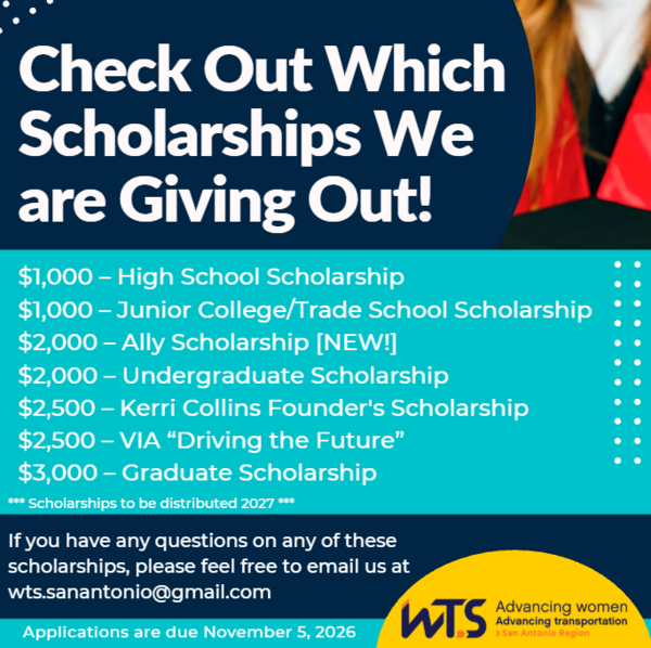 WTS-SAR Scholarship Flyer 2026-2