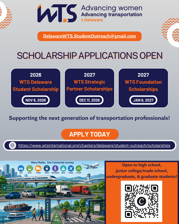 WTS Delaware 2026-2027 Scholarships Flyer