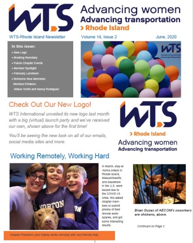 WTS Rhode Island June 2020 newsletter thumbnail 