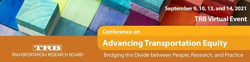Boston TRB Conference on Advancing Transportation Equity