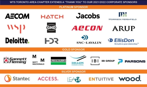 2021-2022 WTS Toronto Corporate Sponsors