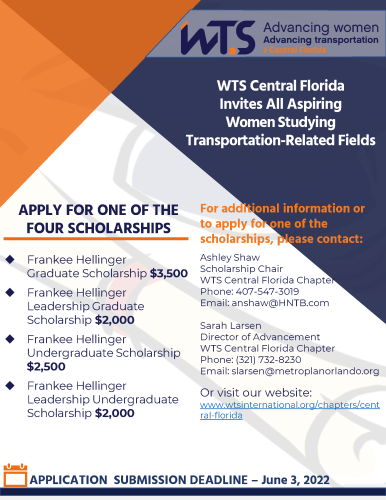 2022 Scholarship WTSCFL