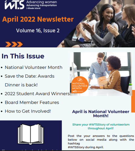 April 2022 Newsletter