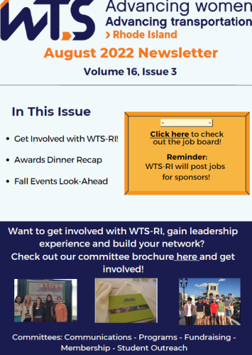 August 2022 Newsletter