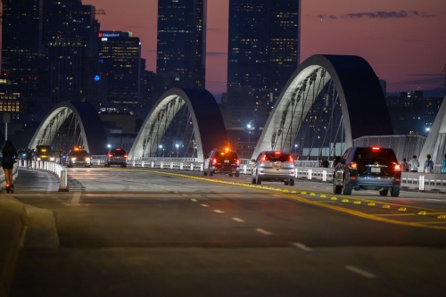 WTS-LA Awardee: 6th St. Bridge. Photo by Gary Leonard courtesy of LABOE