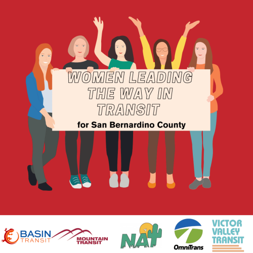 Women leading the way in Transit for San Bernardino