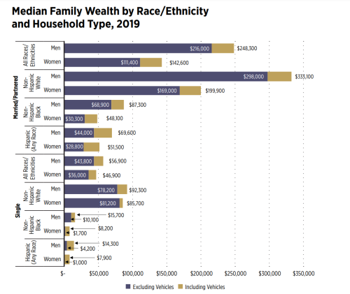 Boston DEI graphic displaying wealth gap