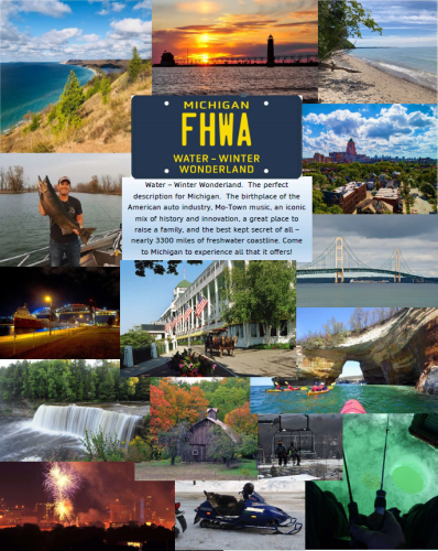 A flyer for the open Safety Engineer Position at teh FHWA Michigan Division