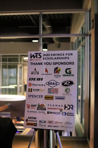 Picture of fundraiser sponsors