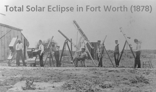 1878, FTW Total Solar Eclipse