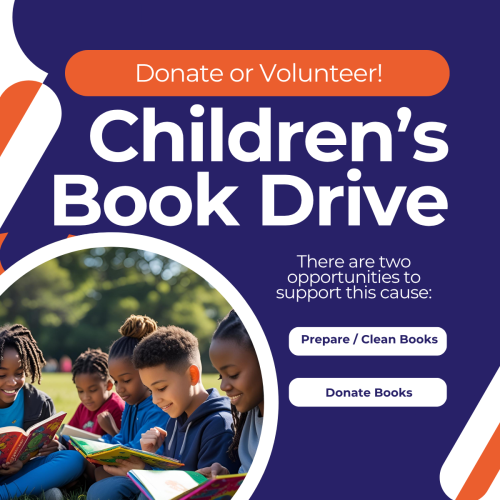 Children's Book drive at UNLV