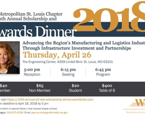 2018 WTS 15th Annual Scholarship and Awards Dinner6