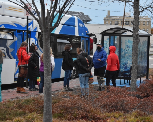 Maine Bus shelter tour 2020 69