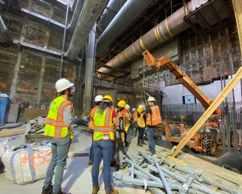 WTSLA 2019 College Outreach Construction Tour