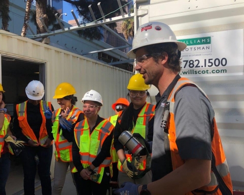 WTSLA 2019 College Outreach Construction Tour