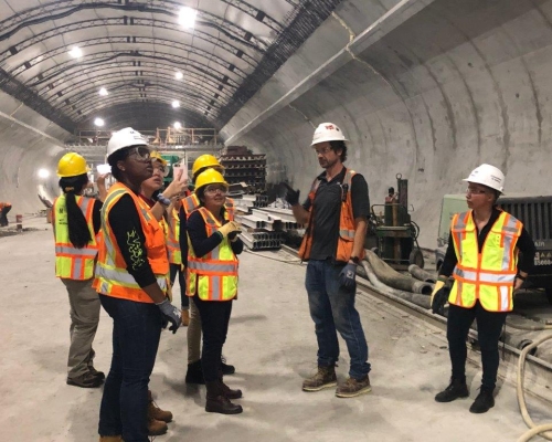 WTSLA 2019 College Outreach Construction Tour