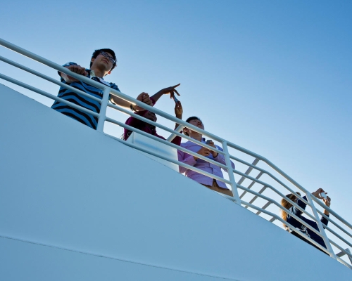 Ports of Los Angeles and Long Beach Tour Photos © John Livzey