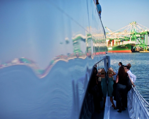 Ports of Los Angeles and Long Beach Tour Photos © John Livzey