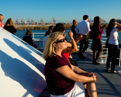 Ports of Los Angeles and Long Beach Tour Photos © John Livzey