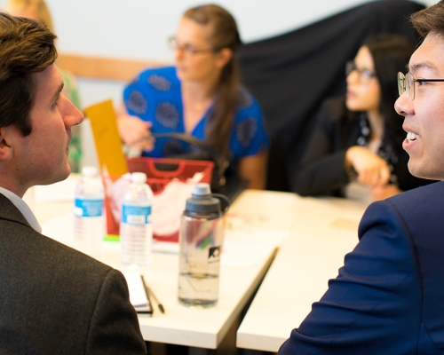 College Outreach Resume Workshop Photos © John Livzey