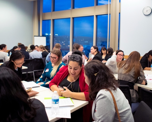 College Outreach Resume Workshop Photos © John Livzey