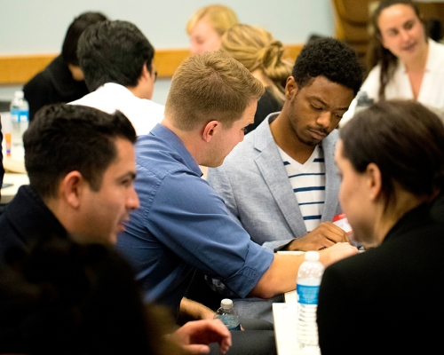 College Outreach Resume Workshop Photos © John Livzey