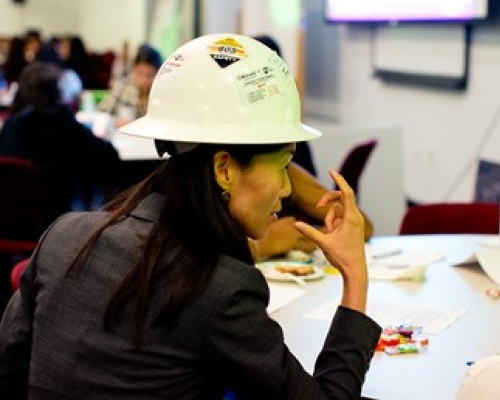 High Schoolers See a Future in Transportation Oct. 17 Photos © John Livzey