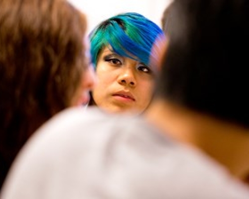 High Schoolers See a Future in Transportation Oct. 17 Photos © John Livzey