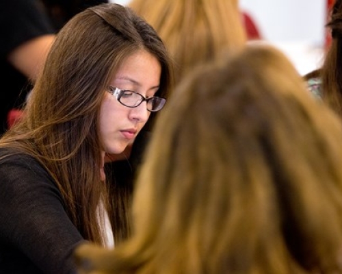 High Schoolers See a Future in Transportation Oct. 17 Photos © John Livzey