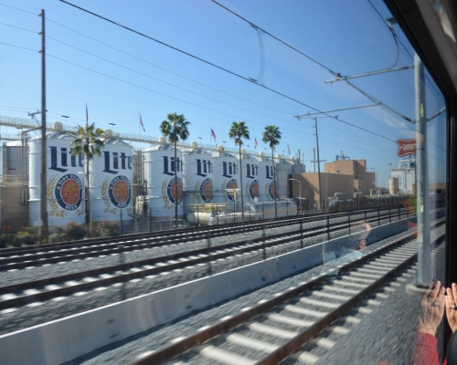 Expo Line Phase 2 Preview Photos © John Livzey