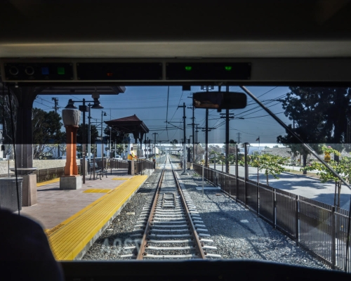 Expo Line Phase 2 Preview Photos © John Livzey