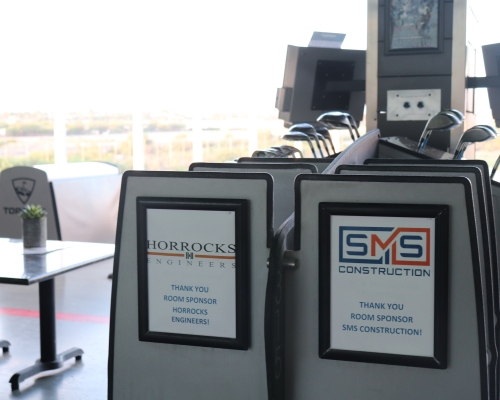 09/30/21 WTS Swings for Scholarships - Thank you Horrocks Engineers & SMS Construction for your sponsorship!