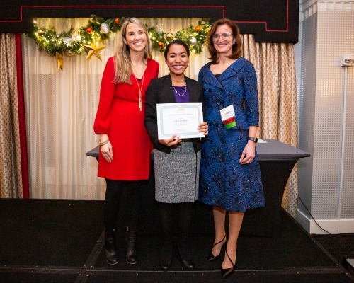 2019 Holiday Party - Scholarship Recipient