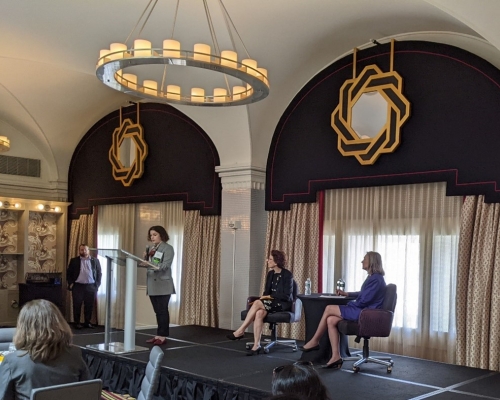 USDOT Deputy Secretary Polly Trottenberg with Beverley Swaim-Staley and Sophie Guiny