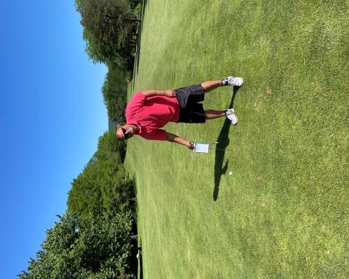 Jerry Neal confident he's the skill challenge winner.