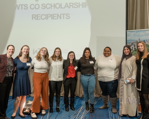 Group of scholarship recipients