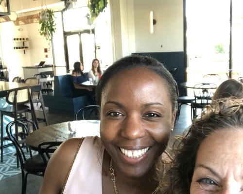 Lattes & Leadership #1 Two women