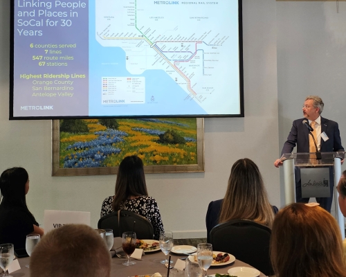 2023 April Luncheon with Metrolink