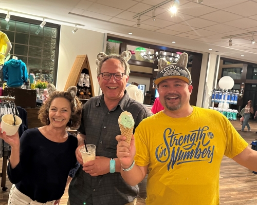Scavenger Hunt Trio of Winners-Gary Conte, Tyson Tano, Laura Robbins