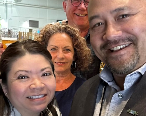 Scavenger Hunt Winners with Diane Nyguen