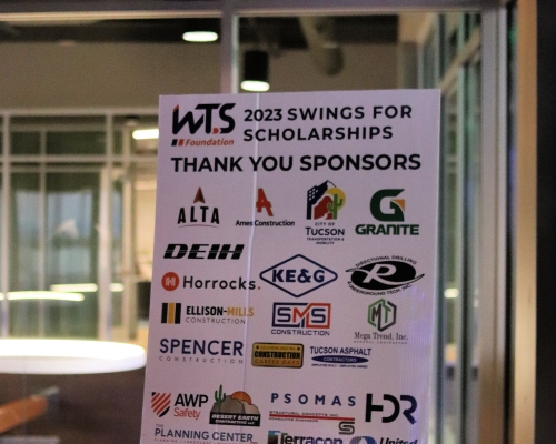 Picture of fundraiser sponsors