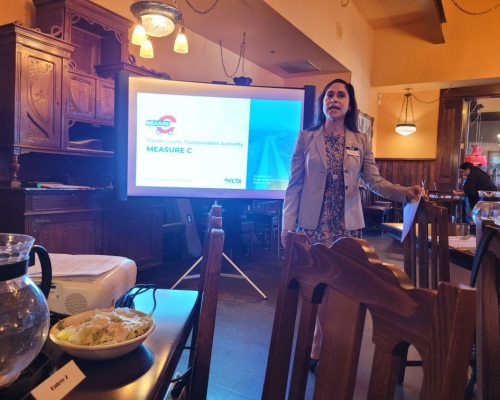 Chapter President Julia Jauregui